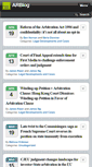 Mobile Screenshot of hlarbitrationlaw.com